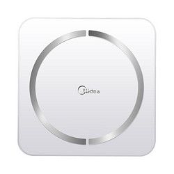 美的（Midea）體脂秤 智能藍牙體重秤 電子稱健康秤 家用脂肪秤 APP同步QQ微信登錄