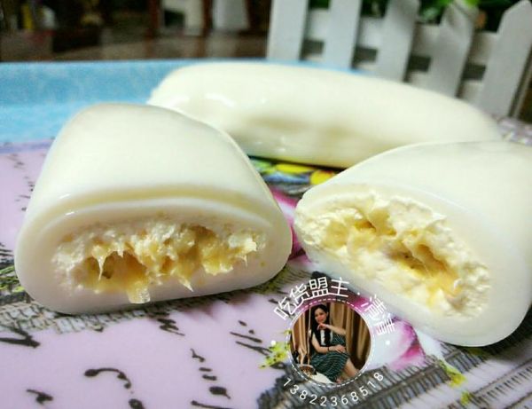 香滑水果腸粉榴蓮腸粉芒果腸粉的做法