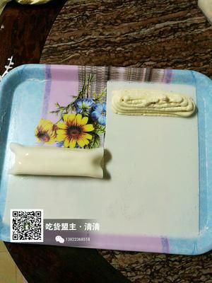 香滑水果腸粉榴蓮腸粉芒果腸粉的做法 步驟3