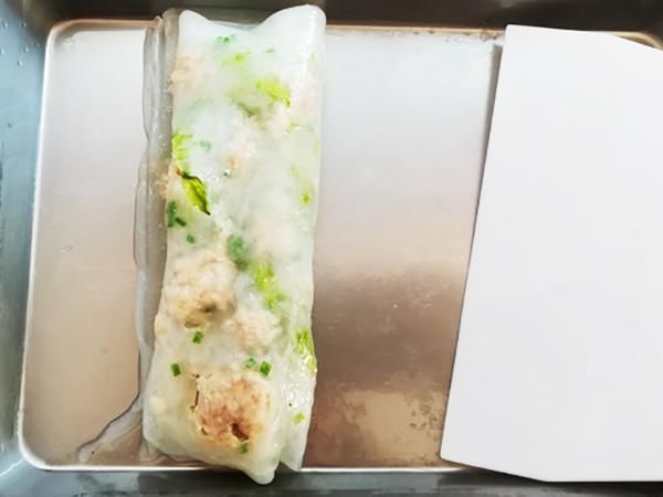 廣式腸粉的家常做法, 在家就能制作, 一蒸一刮, 太簡(jiǎn)單了