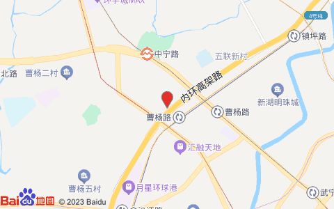 上海熙才社保公積金代理代繳公司位置示意圖