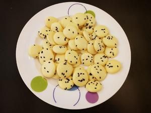 無油少糖兒童健康雞蛋餅干的做法 步驟3
