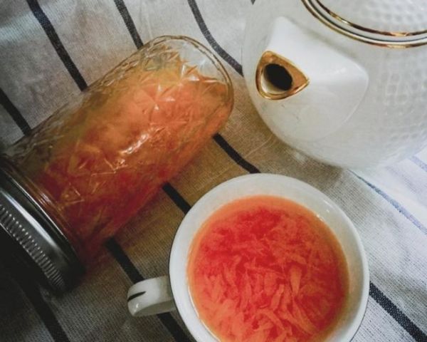 秋冬暖飲～蜂蜜柚子茶的做法