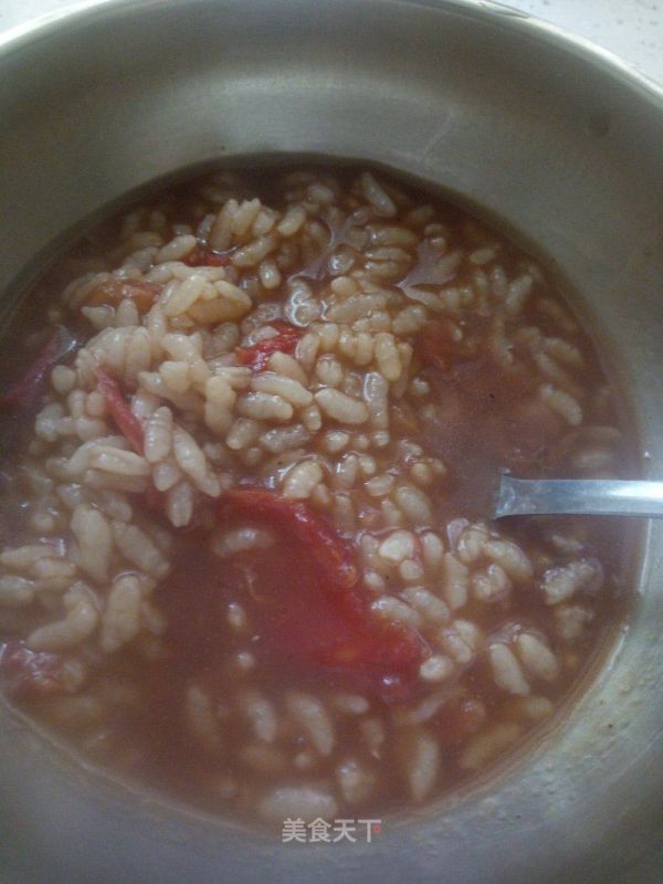西紅柿醬油煮飯的做法