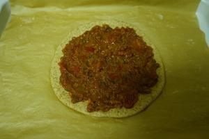 全麥蕃茄肉醬披薩的做法 步驟3