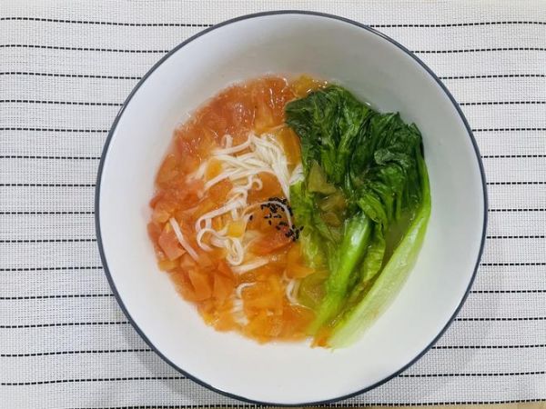 家庭版無油番茄面湯底的做法