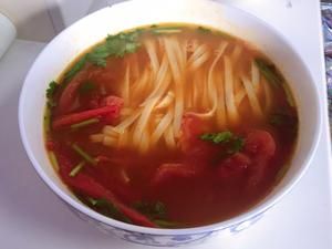 番茄汤面 超级简单，营养又好吃的做法 步骤6