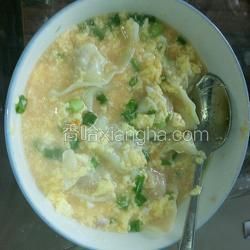 懶人版番茄醬雞蛋湯云吞的做法[圖]