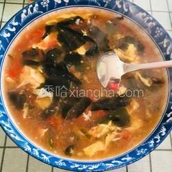 海菜番茄醬雞蛋湯的做法[圖]