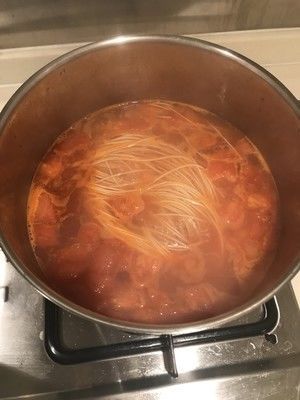 西红柿面汤的做法步骤 第5步
