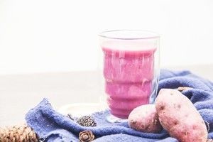 紫薯香蕉奶昔（超強(qiáng)飽腹感）的做法步驟 第1步