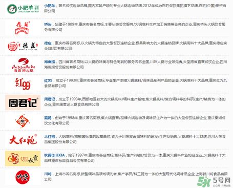 火锅底料哪个牌子好吃?火锅底料排行榜