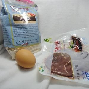 燕麥麩牛肉餅-杜坎減肥篇的做法 步驟1