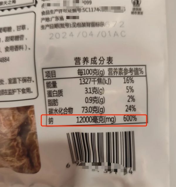每百克话梅含12000毫克钠，怎样吃才安全？食品专家：少吃