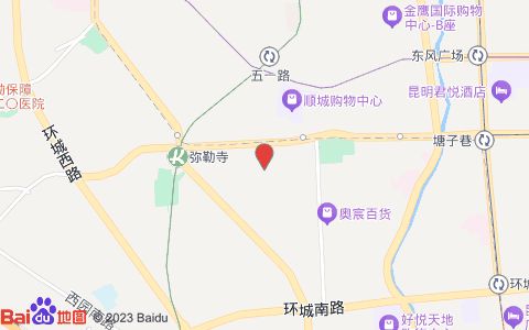 云南原生生物工程有限公司位置示意圖