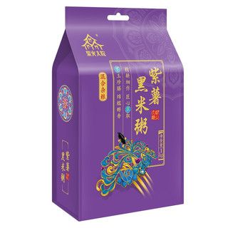 柴火大院紫薯黑米粥1kg