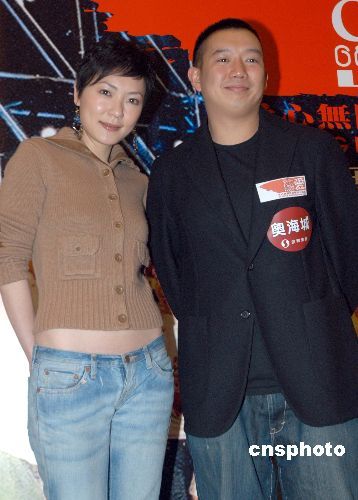 　　杜汶澤和老婆田蕊 鄧慶樂攝（資料圖）