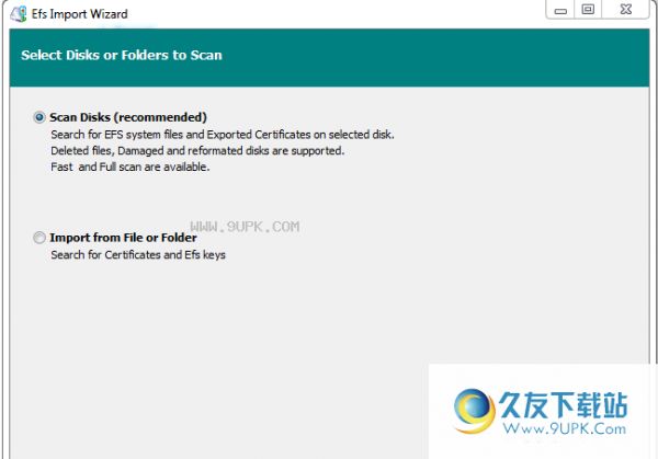 DiskInternals EFS Recovery