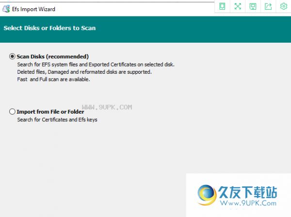 DiskInternals EFS Recovery
