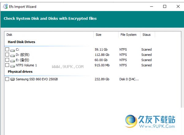 DiskInternals EFS Recovery