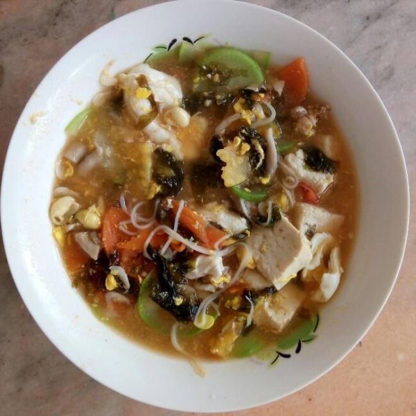 营养健康 清淡减肥 升级版阳春面的做法