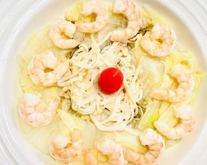 減脂餐【金針菇蝦仁煮娃娃菜】#清淡，營養(yǎng)#的做法 步驟3