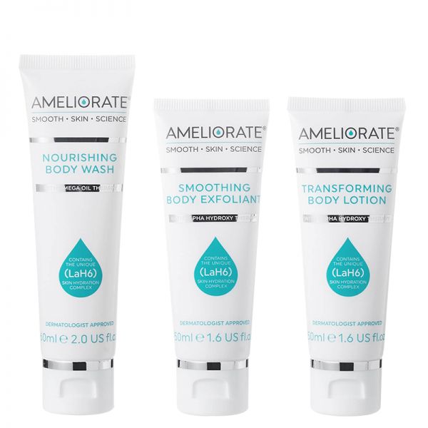 【Ameliorate】果酸身體乳三件套160ml
