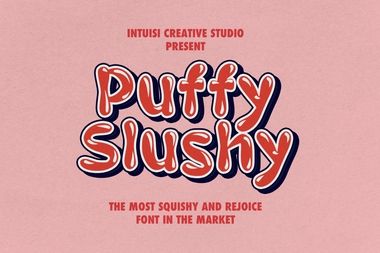Puffy slushy字體