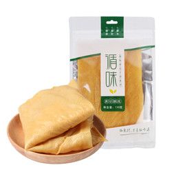 循味 黃豆皮 豆制品 腐竹皮 黃油豆皮150g南北干貨火鍋食材 *2件