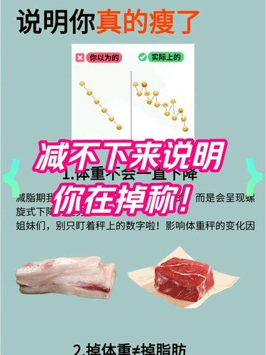 掉不了稱？你正在瘦！