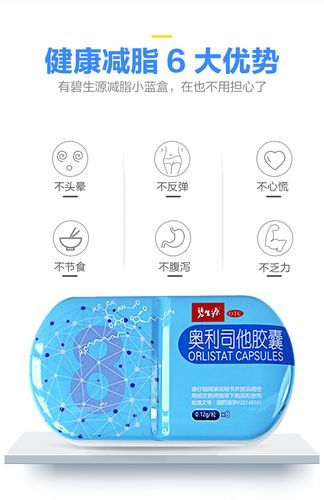 Besunyen碧生源奧利司他膠囊減肥藥8粒