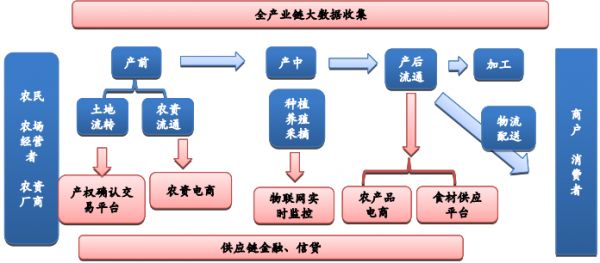 互聯(lián)網(wǎng)+農(nóng)業(yè)產(chǎn)業(yè)鏈