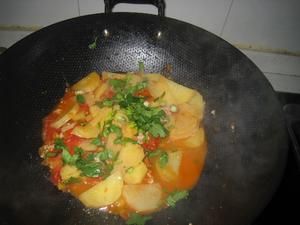 番茄肉末焖土豆的做法 步骤7