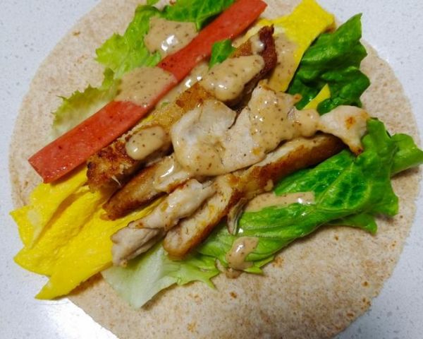 雞肉卷餅的做法
