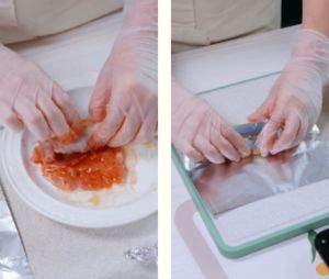 蜜汁雞肉卷【寶寶輔食】的做法 步驟3