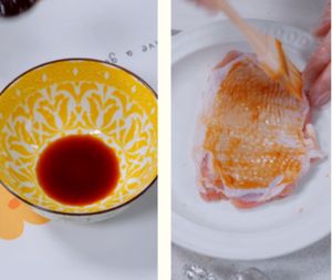 蜜汁雞肉卷【寶寶輔食】的做法 步驟2