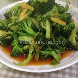 番茄醬炒西蘭花的做法[圖]