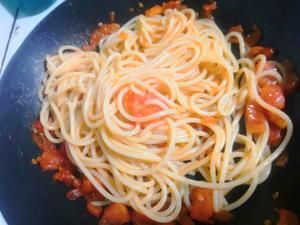 没有番茄酱的番茄意面的做法 步骤4