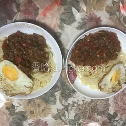 牛肉雞蛋番茄醬意大利面的做法[圖]