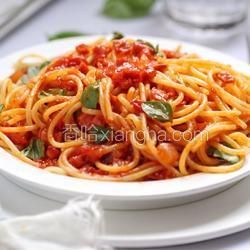 番茄意大利面的做法[圖]