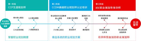 舒伯學(xué)派職業(yè)規(guī)劃師研修圖譜