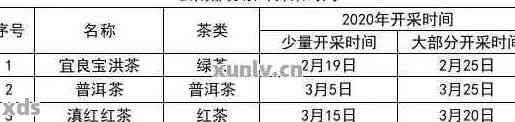 普洱茶春茶采摘時間及相關月份分析