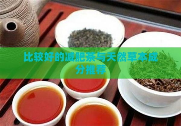 比較好的減肥茶與天然草本成分推薦