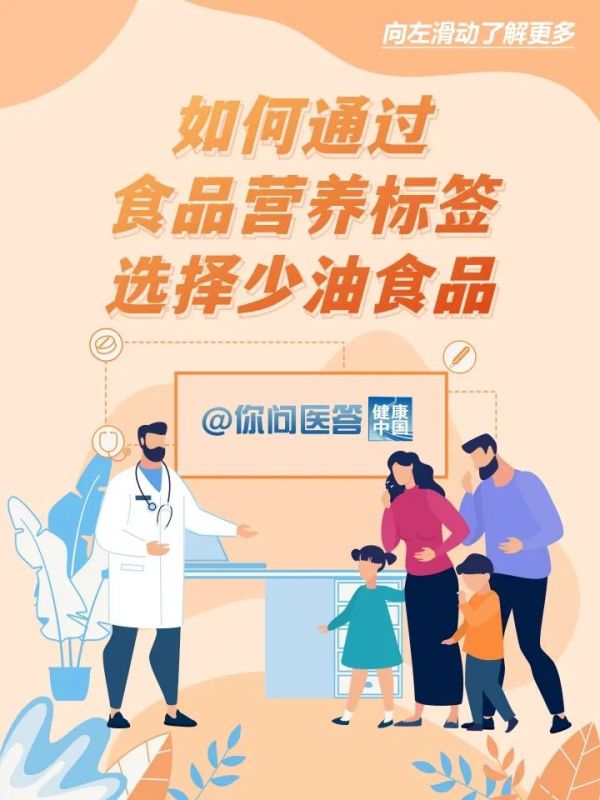 如何通過食品營養(yǎng)標簽選擇少油食品？| 你問醫(yī)答