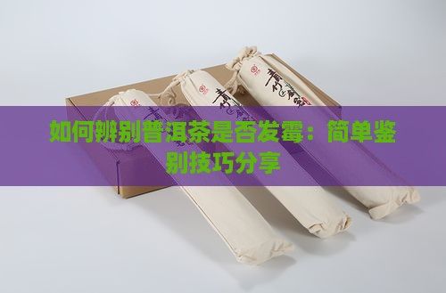 如何辨别普洱茶是否发霉：简单鉴别技巧分享