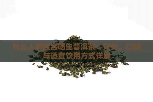 什么人群適合喝生普洱茶：好處、口感與適宜飲用方式詳解