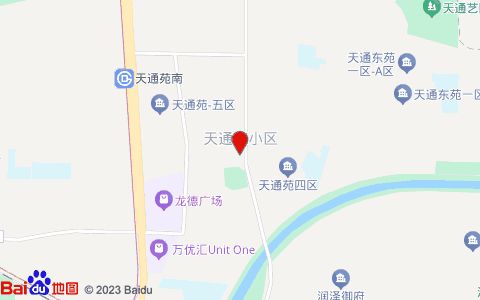 北京市天通苑診所位置示意圖
