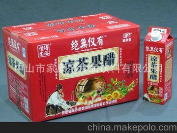 中山饮料批发 诚招区域代理 新品推荐桶装红色凉茶果醋15*500ML