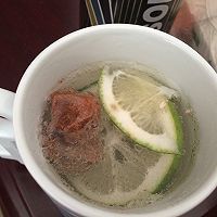 梅子檸檬汽水的做法圖解1