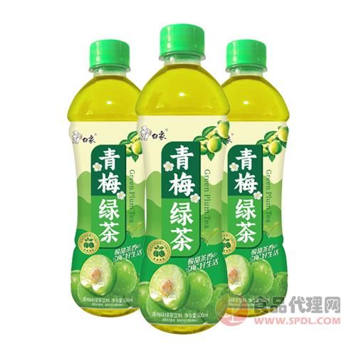 白象青梅綠茶飲料500ml